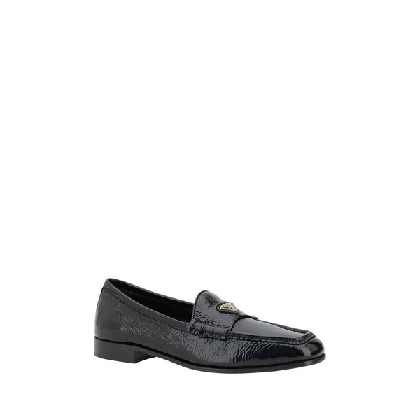 Logoed Loafers Prada