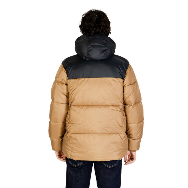 Beige Nylon Jacket Columbia