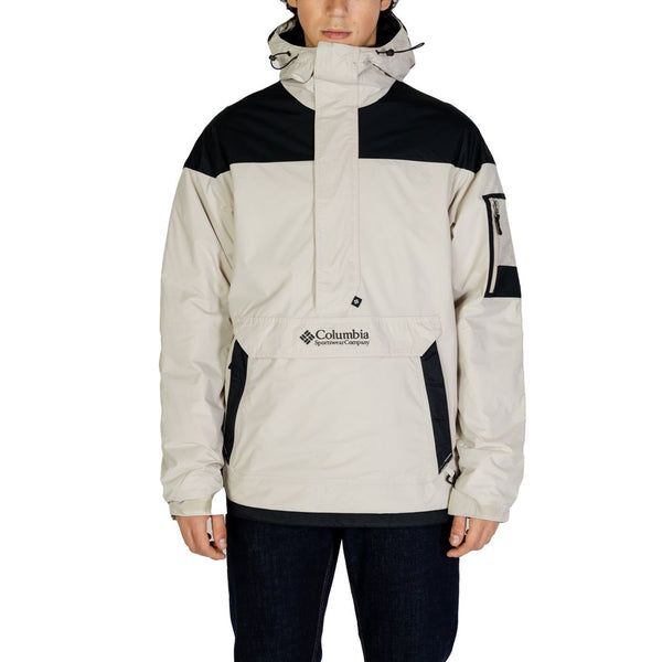 Gray Nylon Jacket Columbia