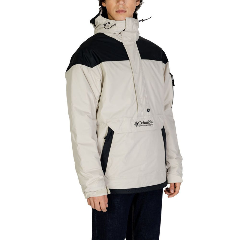 Gray Nylon Jacket Columbia