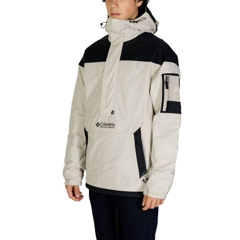 Gray Nylon Jacket Columbia