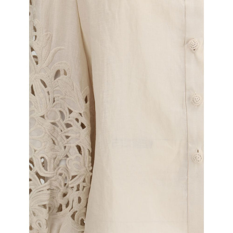 Wylie Embroidered Blouse Zimmermann