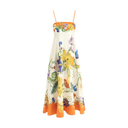 Flores Long Dress Alemais