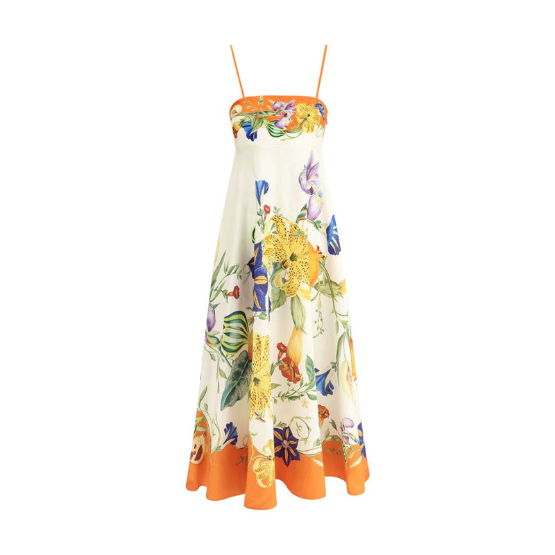 Flores Long Dress Alemais