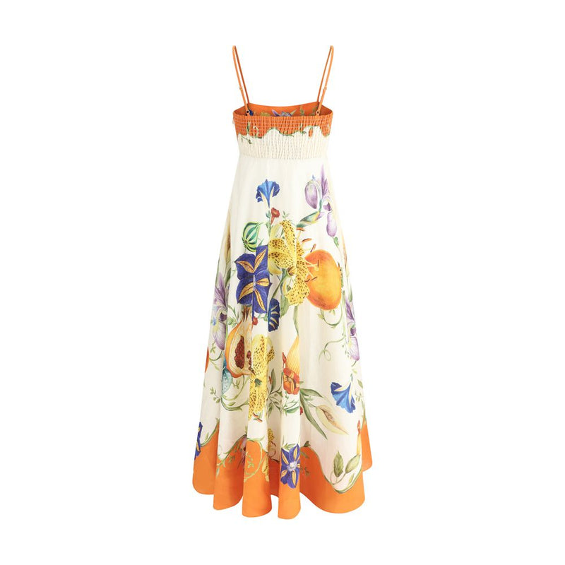 Flores Long Dress Alemais