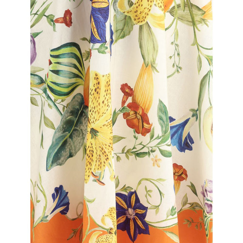 Flores Long Dress Alemais