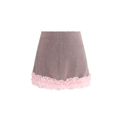Crystal Miniskirt Self-Portrait