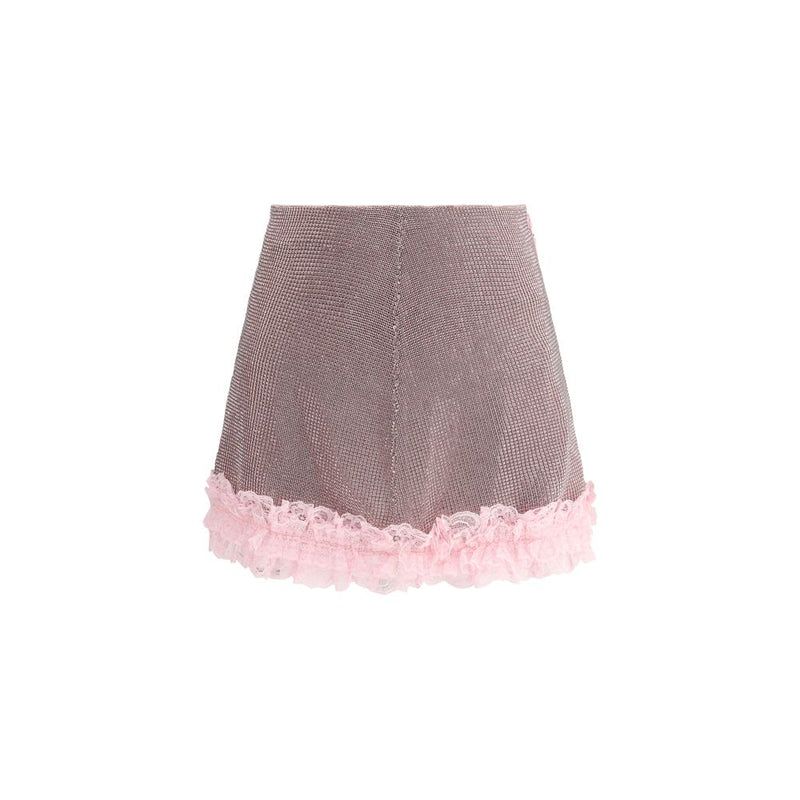 Crystal Miniskirt Self-Portrait