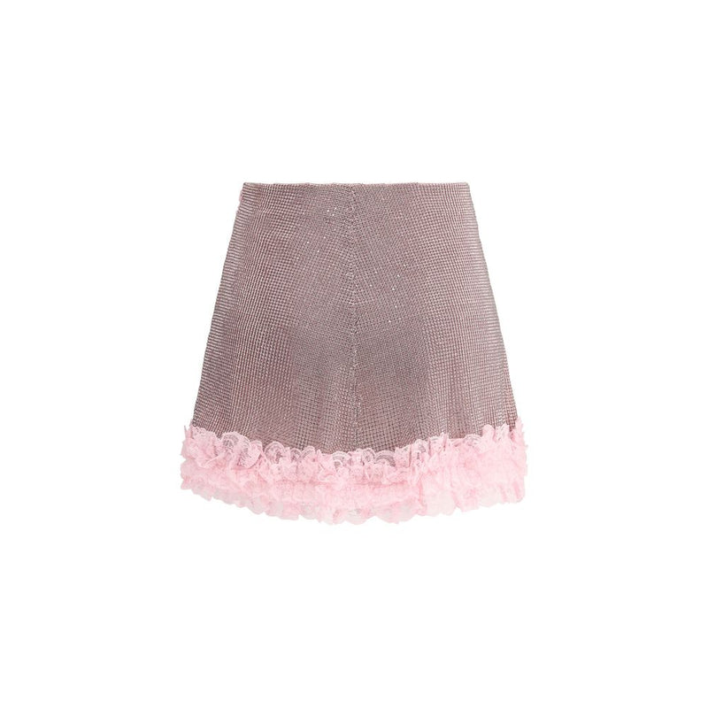 Crystal Miniskirt Self-Portrait