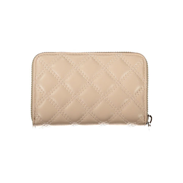 Beige Polyethylene Wallet Guess Jeans