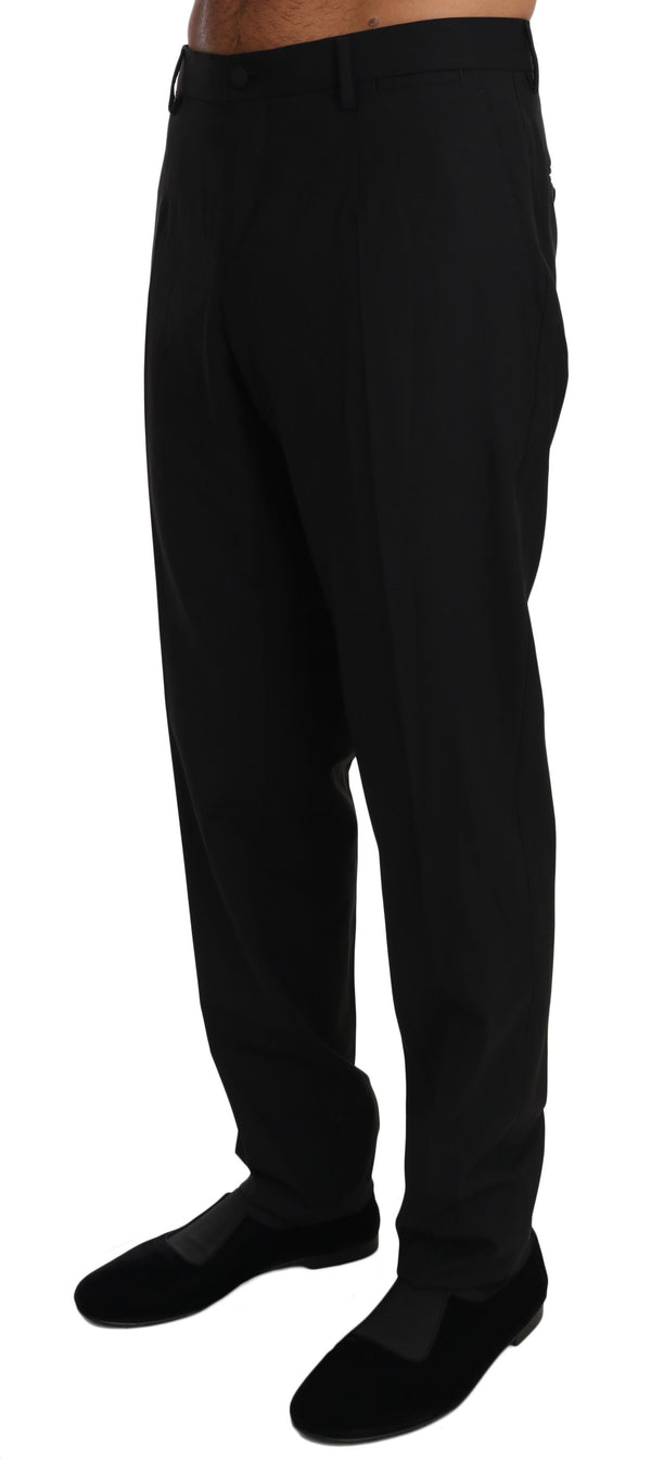 Elegant Formal Wool Blend Trousers Dolce & Gabbana