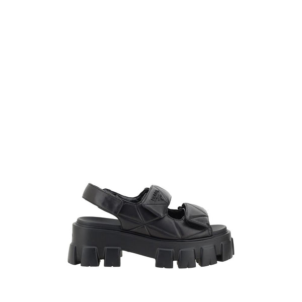 Sandals with lug sole Prada