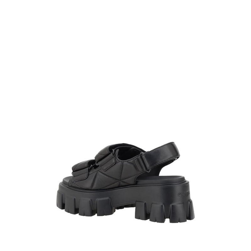 Sandals with lug sole Prada