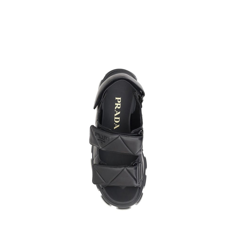 Sandals with lug sole Prada