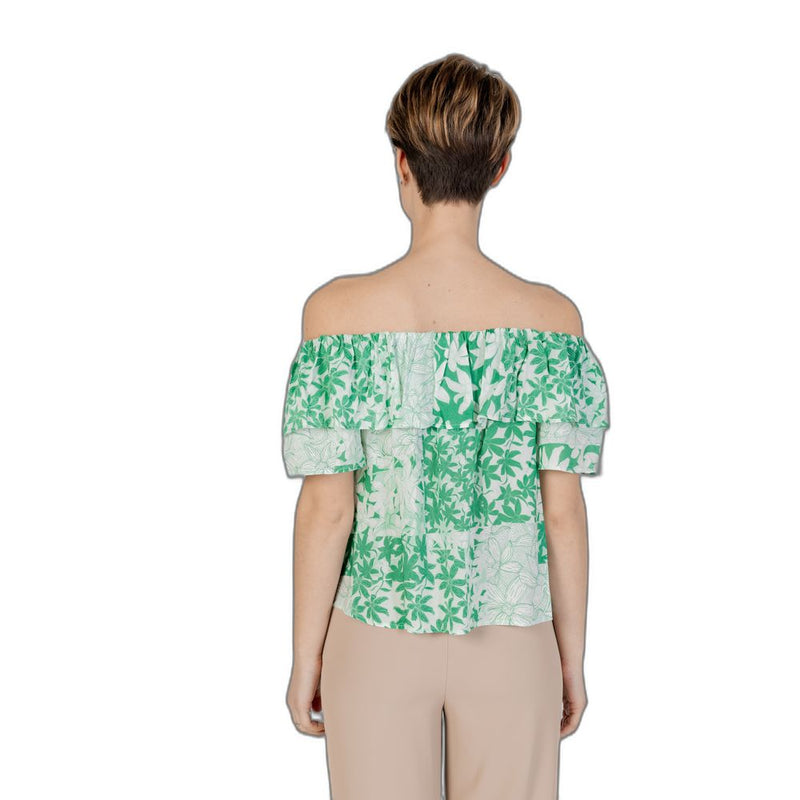 Green Viscose Shirt Desigual