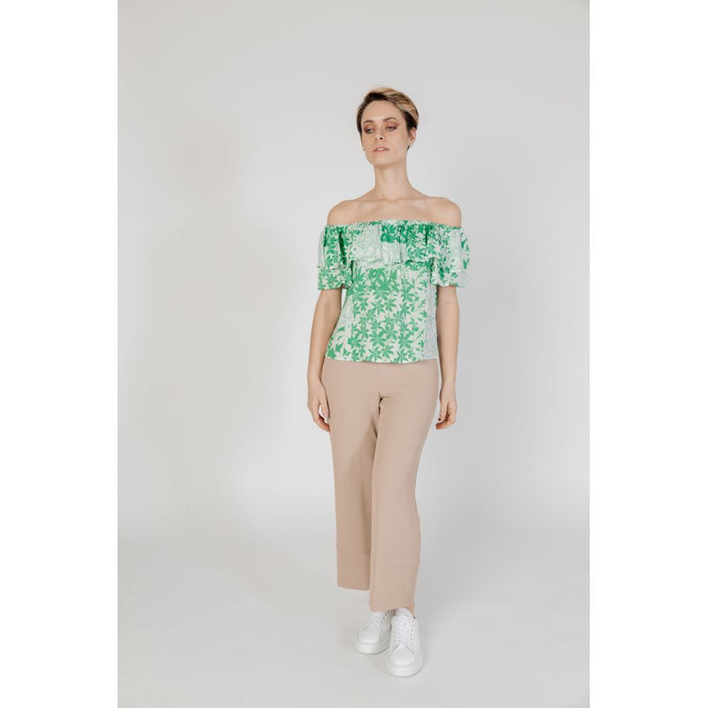 Green Viscose Shirt Desigual
