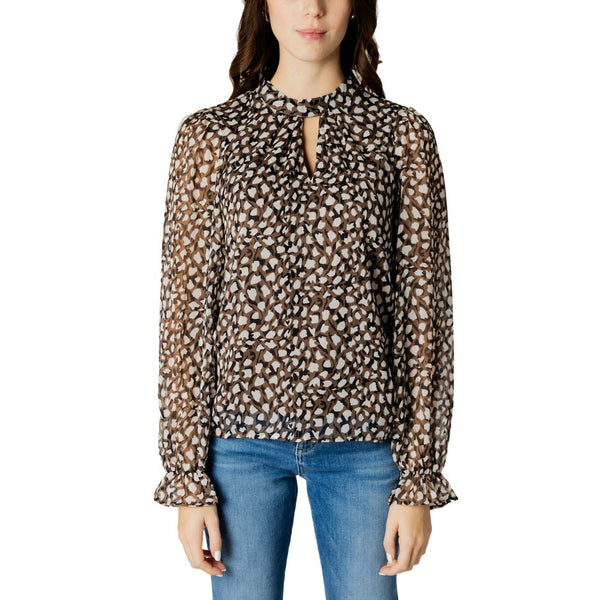 Black Recycled Polyester Shirt Vila Clothes