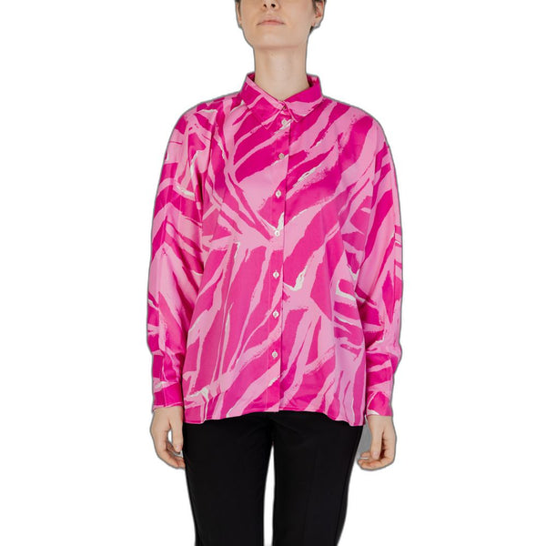 Pink Polyester Sweater Only