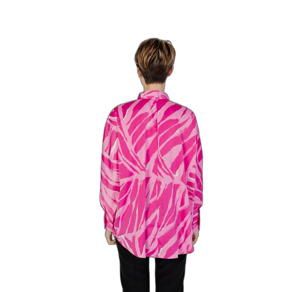 Pink Polyester Sweater Only