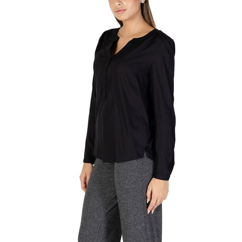 Black Viscose Shirt Street One