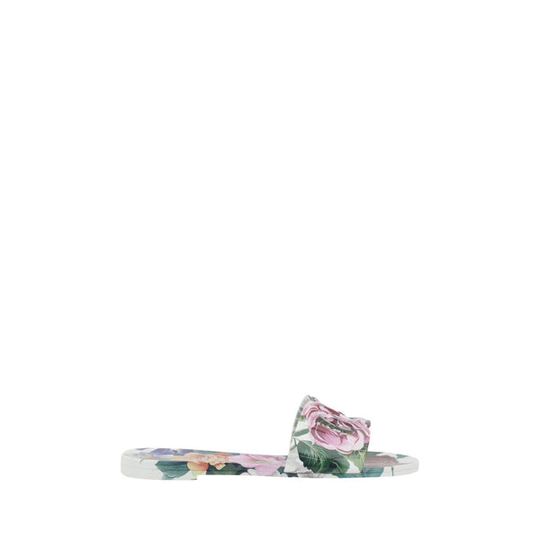 Sandals with flowers Dolce & Gabbana