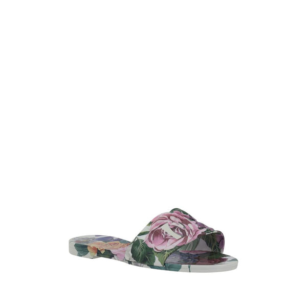 Sandals with flowers Dolce & Gabbana