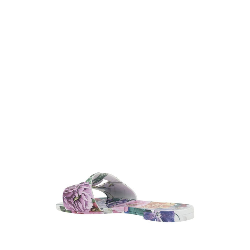 Sandals with flowers Dolce & Gabbana