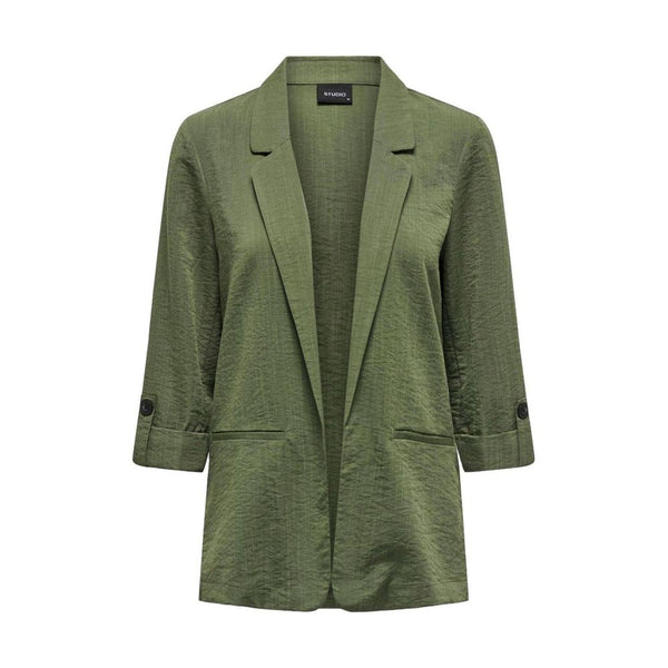 Green Viscose Suits & Blazer