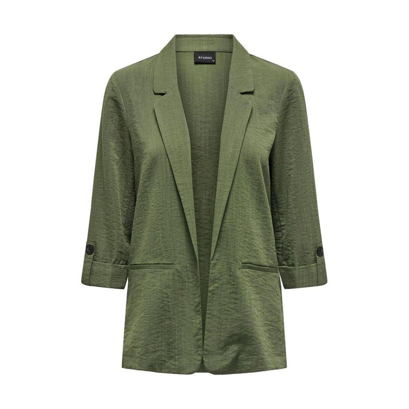 Green Viscose Suits & Blazer