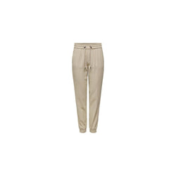 Beige Viscose Jeans & Pant