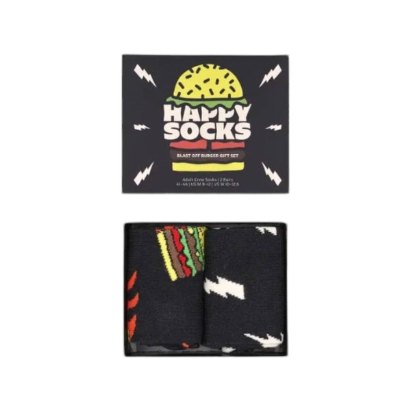 Black Cotton Sock Happy Socks