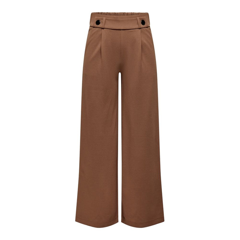 Brown Polyester Pant