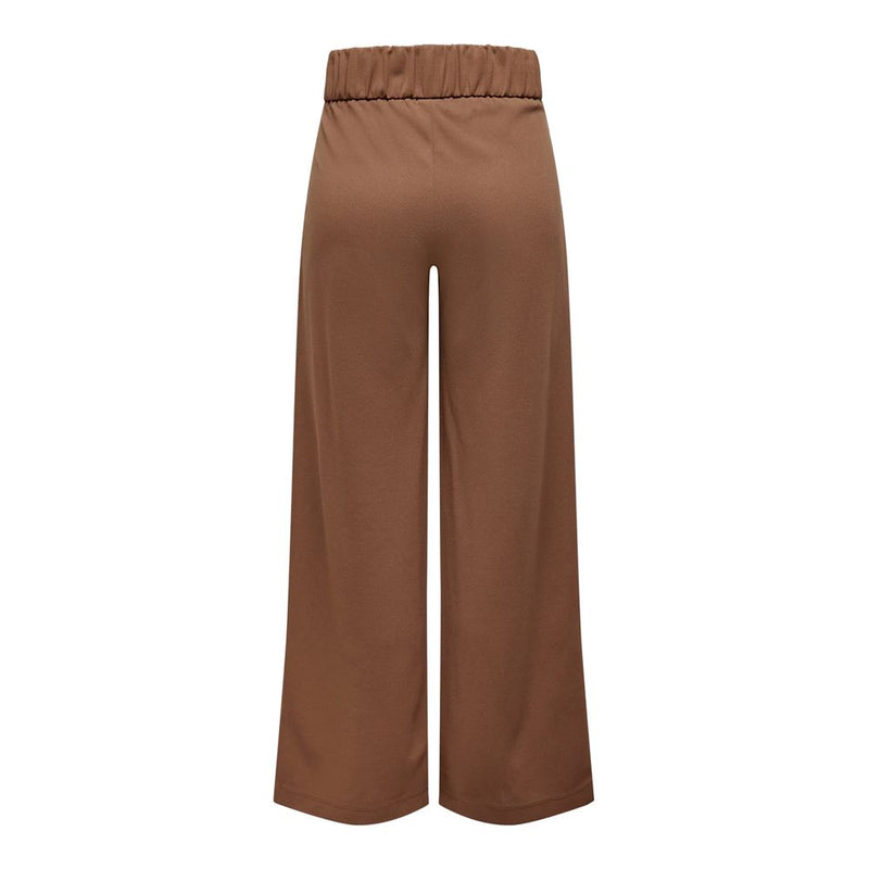 Brown Polyester Pant