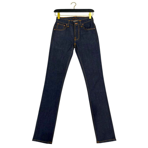 Blue Cotton Women Jeans