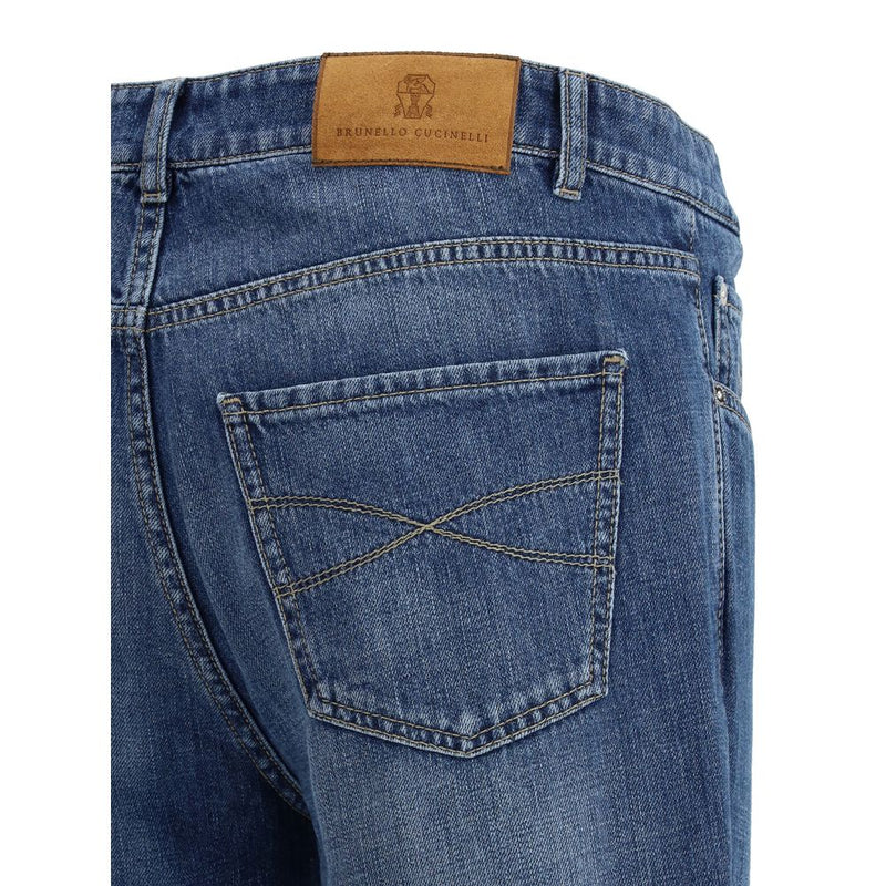Cuffed Jeans Brunello Cucinelli