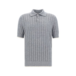 Ribbed Polo Shirt