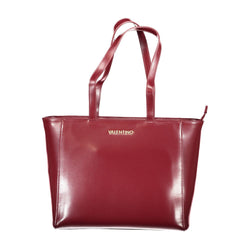 Red Polyethylene Women Handbag