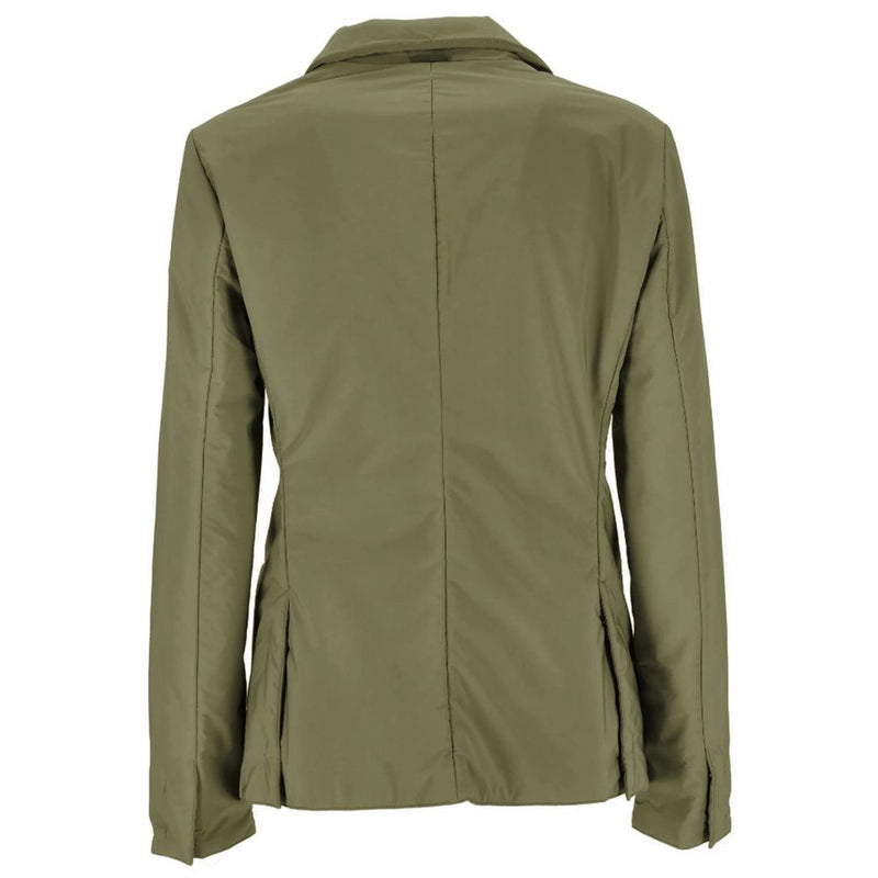 Green Polyester Jackets & Coat