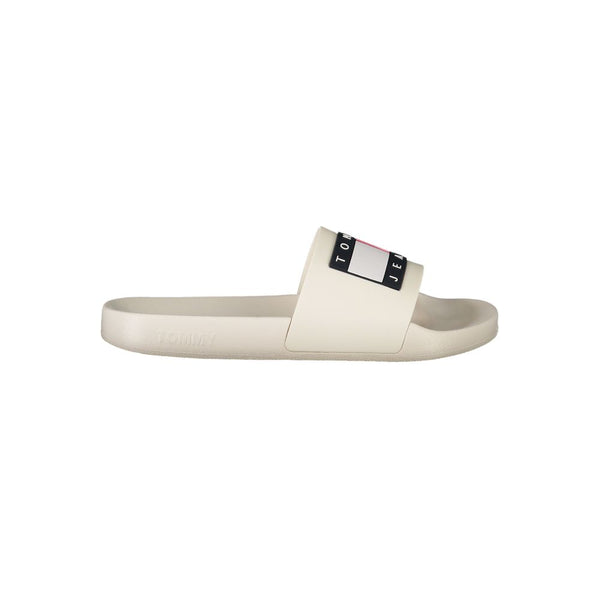 White Polyethylene Women Sandal