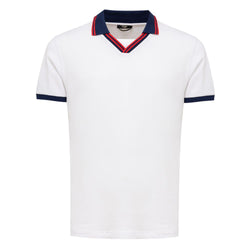 White Cotton Polo Shirt