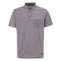 Purple Cotton Polo Shirt