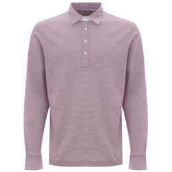 Pink Cotton Polo Shirt