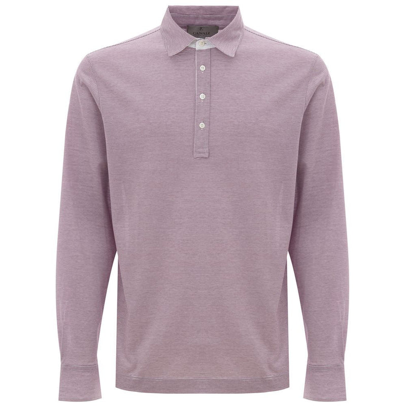 Pink Cotton Polo Shirt