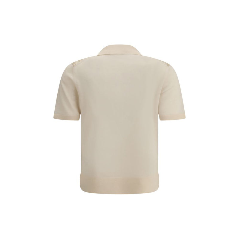 Wool and silk Polo Shirt