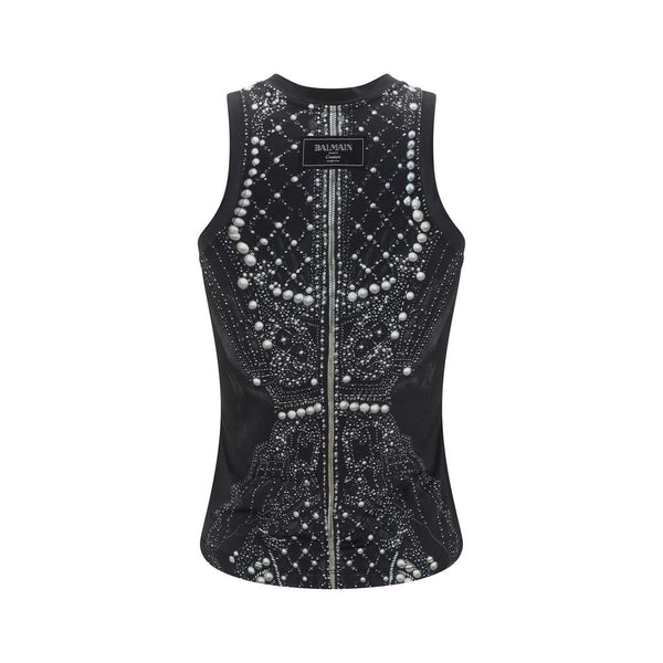 Trompe l'œil Top Balmain