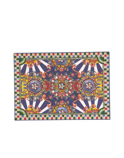 Multicolor Carretto Siciliano Envelope Post Card Holder Dolce & Gabbana