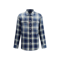Cotton check Shirt Dsquared²