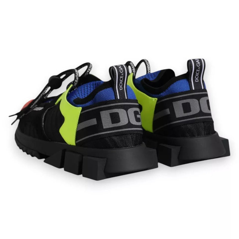 Multicolor Mesh Sorrento Trekking Sneakers Shoes Dolce & Gabbana