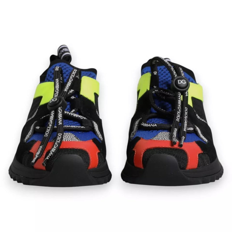 Multicolor Mesh Sorrento Trekking Sneakers Shoes Dolce & Gabbana