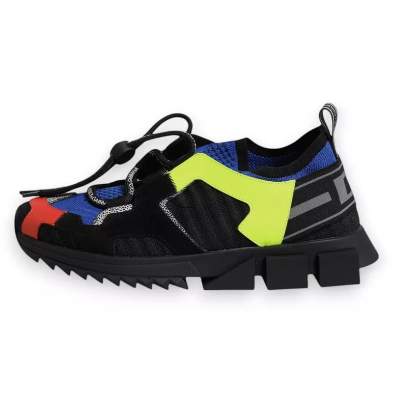 Multicolor Mesh Sorrento Trekking Sneakers Shoes Dolce & Gabbana